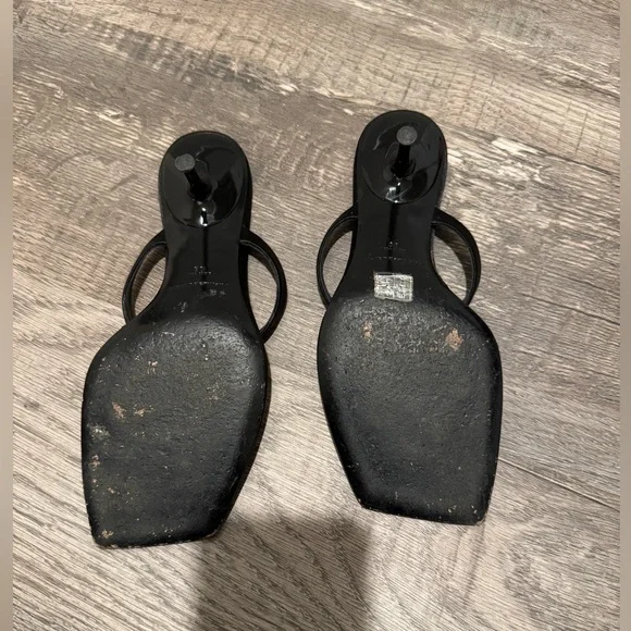 Alexander Wang Black Minimalist Sandals - Picture 3 of 11